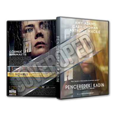 Penceredeki Kadın - The Woman in the Window - 2021 Türkçe Dvd Cover Tasarımı